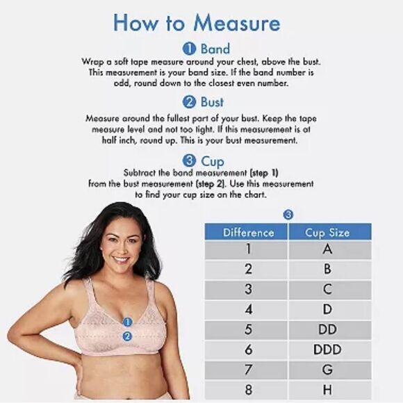 Playtex® Bra: 18 Hour Seamless Smoothing Full-Figure Bra 4049 - Women's 36C NWOT - Picture 6 of 10